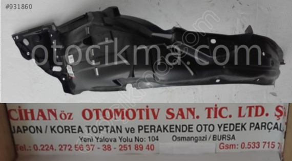 Honda Jazz Davlumbaz Sağ Sol 2003 2008