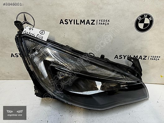OPEL ASTRA J SAĞ FAR ORJİNAL LEDSİZ TİP OEM:13297723