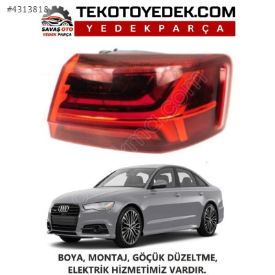 AUDİ A6 ARKA DIŞ LED KAYAR STOP SAĞ SOL 2015 VE ÜZERİ / KAMPANYA