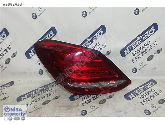 MERCEDES C SERİSİ W205 KASA SOL MAKYAJSIZ STOP LEDLİ A2059060357
