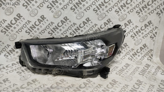 SİNCAR'DAN TOYOTA HİLUX 2021 2024 SOL ÖN FAR ÇIKMA ORJİNAL