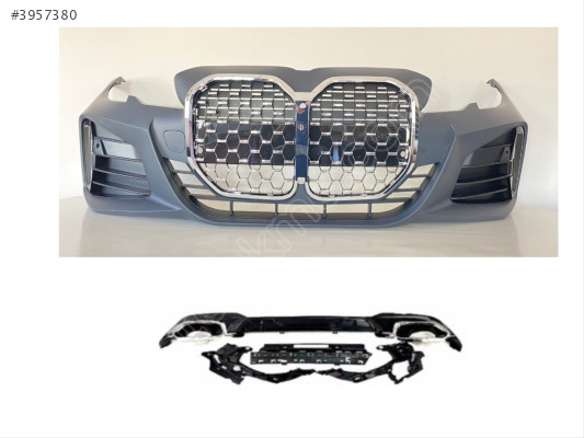 3 SERISI G20 IÇIN UYUMLU G22 DÖNÜSÜM BODY KIT (KROM CERCEVELI)