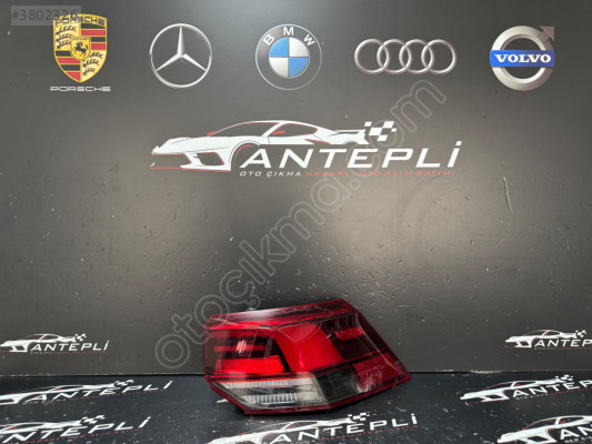 VOLKSWAGEN GOLF 8 SAĞ ARKA STOP LAMBASI ÇIKMA ORİJİNAL