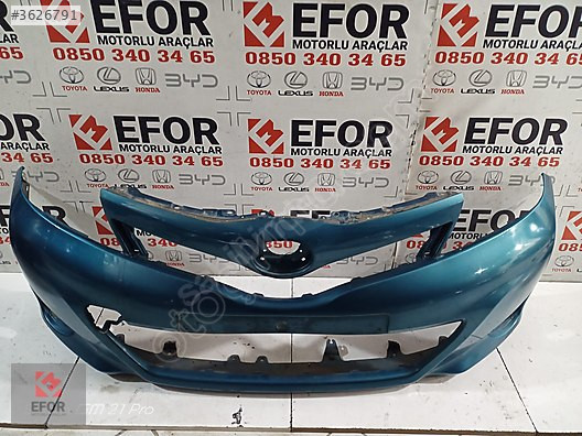 TOYOTA YARİS ÖN TAMPON ORJİNAL ÇIKMA YEDEK PARÇA 12-14