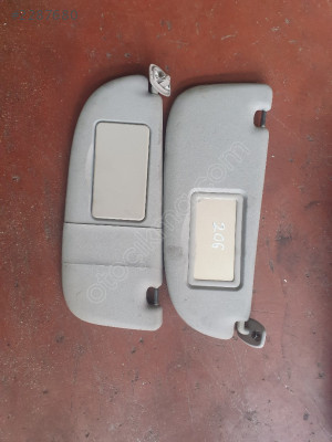 PEUGEOT 206 SAĞ SOL GÜNEŞLİK ORJİNAL ÇIKMA PEJO