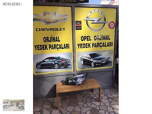 Opel astra j sıfır hella sol ön far ORJİNAL OTO OPEL