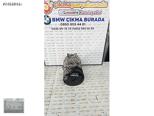 9833718880 Citroen C4 Klima Kompresor Cıkma Temiz Orjinal