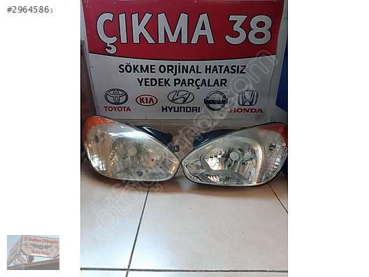 Hyundai Era Sağ Sol Far Orjinal Çıkma 92101-1E088 92102-1E088