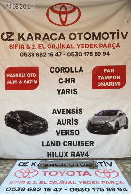 2019-2025 TOYOTA COROLLA ÇIKMA ORJİNAL ARKA TAMPON DEMİRİ
