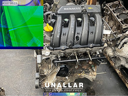 RENAULT MEGANE KOMPLE MOTOR ve TÜM AKSAMLAR| ÜNALLAR OTO ÇIKMA |