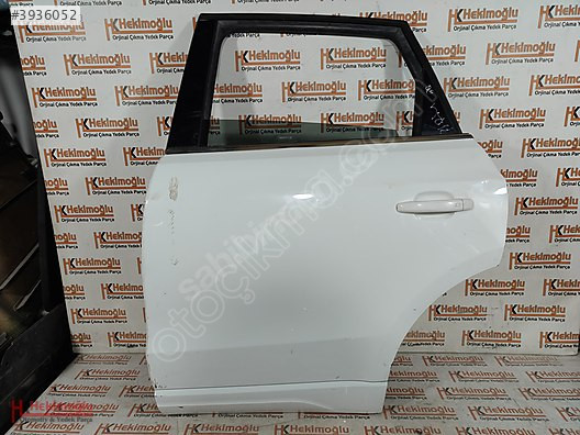 AUDİ Q5 SOL ARKA KAPI BEYAZ ORJİNAL ÇIKMA DOLU