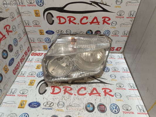 DACİA DUSTER SOL ÖN FAR ORJİNAL ÇIKMA PARÇA 1305236683