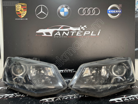 SKODA FABİA SAĞ SOL FAR MERCEKLİ LEDLİ ÇIKMA ORİJİNAL