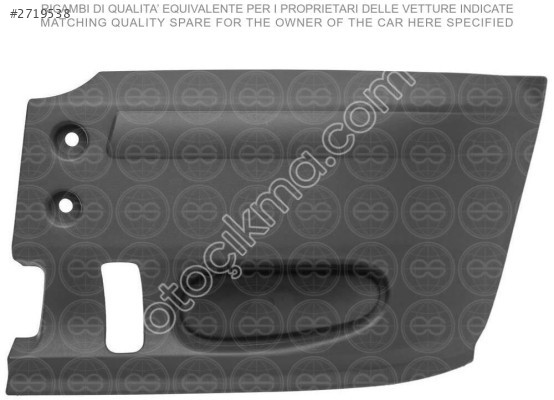 YC1517K937ADYBB4 TRANSİT TAMPON & ÖN SAĞ 00-06 SİSSİZ