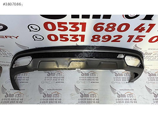 CHERY TIGGO 8 PRO ARKA TAMPON DIFÜZÖRÜ ÇIKMA ORJINAL YEDEK PARÇA