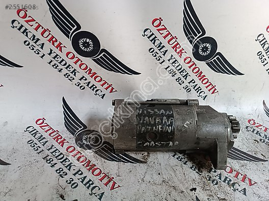 NİSAN NAVARA ORJİNAL MARŞ MOTORU