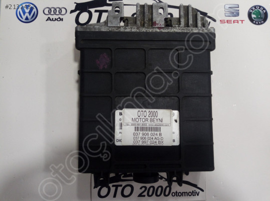 037906024B-037906024AG VW GOLF 2.0 MOTOR BEYNİ ÇIKMA