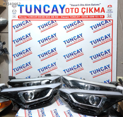 HYUNDAİ İ20 SAĞ SOL LEDLİ MERCEKLİ FAR 2015-2020 ÇIKMA