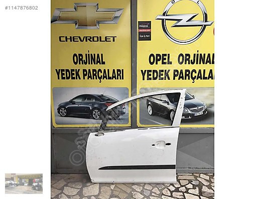 Opel corsa d dolu sol ön kapı ORJİNAL OTO OPEL