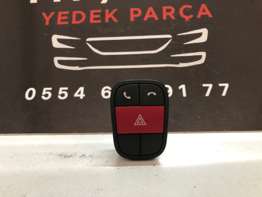 FİAT FİORİNO BİPPER NEMO DÖRTLÜ FLAŞÖR DÜĞMESİ ORJİNAL