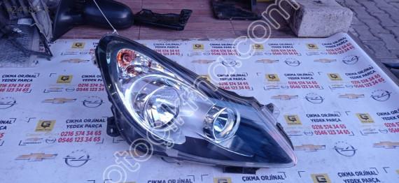 OPEL CORSA D 2006-2014 SAĞ ÖN FAR ÇIKMA SÖKME YEDEK PARÇA