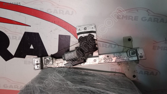 20391568 Peugeot 207 Arka Sağ Kapı Cam Regülatörü (06-09)