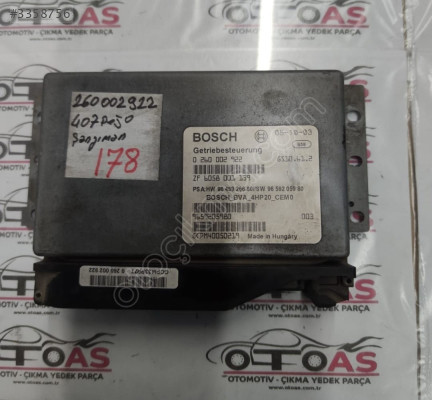 PEUGEOT 407 MOTOR BEYNİ 260002922