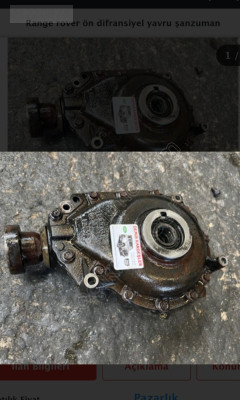 Land Rover range Rover ön defransiyel