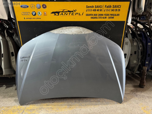 TOYOTA COROLLA ÖN KAPUT 2019-2025 ÇIKMA ORİJİNAL