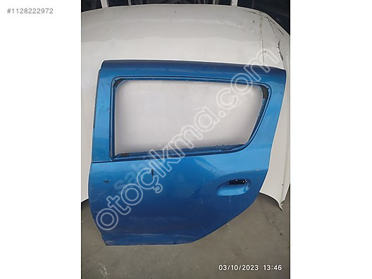 Dacia Duster Orijinal Boyasız Sol Arka Kapı
