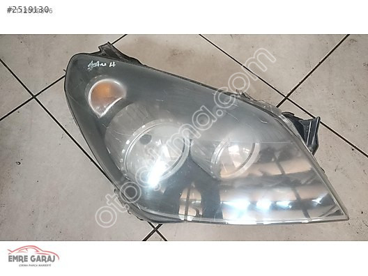 Opel Astra H Sağ Far ----- Astra Sağ Far