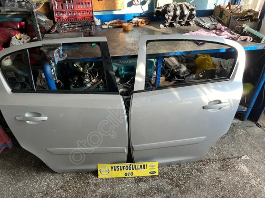 CORSA D GRİ ARKA ÖN KAPI KRİKO CAM KİLİT KAPUT BAGAJ GRİ HATASİZ