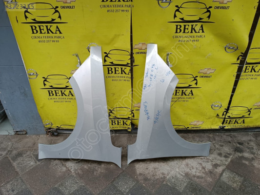 OPEL ASTRA L SAĞ SOL ÖN ÇAMURLUK METALİK GRİ ÇIKMA ORJİNAL YEDEK