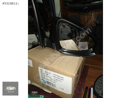Toyota Corolla 2013 2018 model elektrikli katlanır sağ ayna orj.