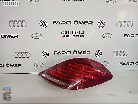 MERCEDES S SERİSİ W222 SAĞ DIŞ STOP ORJİNAL