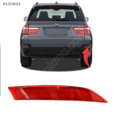 Bmw X5 E70 2010-2013 Arka Tampon Reflektörü Sağ 63147240998