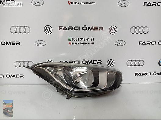 HYUNDAİ ACCENT BLUE ORJİNAL SAĞ FAR