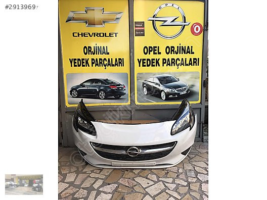 Opel corsa e dolu ön tampon sağ sol takım farlar ORJİNAL OTO