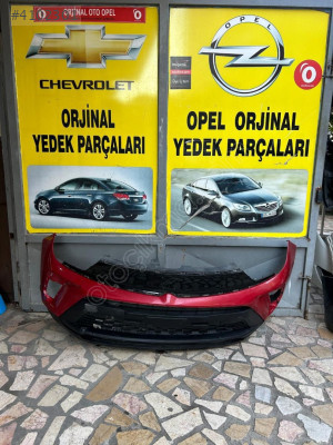 Kırmızı Opel Crossland X Ön Tampon - Oto Çıkma Parçalar