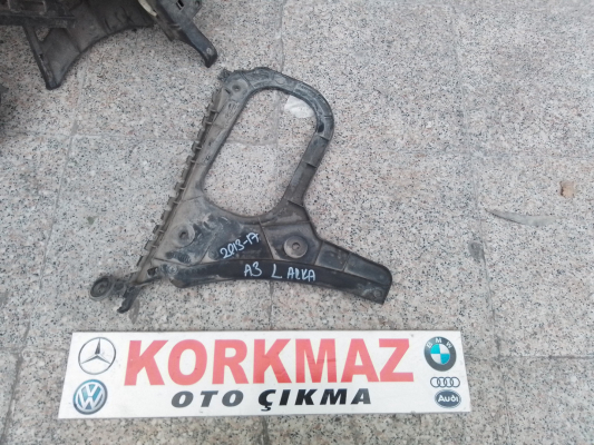 AUDI A3 SOL ARKA TAMPON BRAKETI 2013-2017