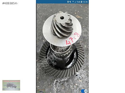 Jeep Dana 60 5.88 Ratio Ayna Mahruti