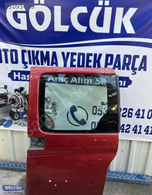 Peugeot Partner Sol Sürgülü Kapı Kırmızı ORJINAL