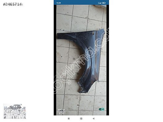 Opel Astra G sağ ön çamurluk ön