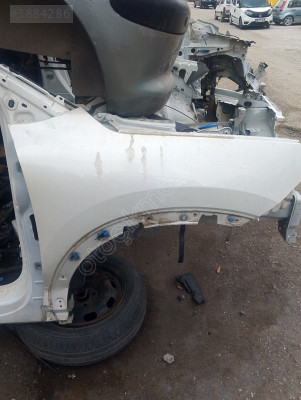 Peugeot 206 çıkma sağ ön çamurluk