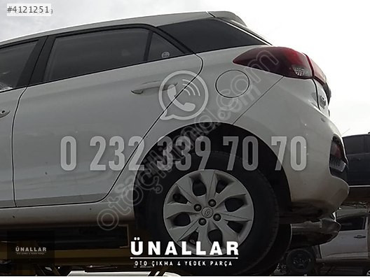 HYUNDAİ İ20 SOL ARKA ÇAMURLUK ve TÜM AKSAM | ÜNALLAR OTO ÇIKMA |