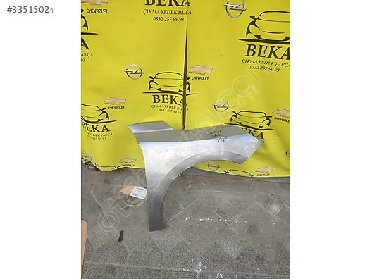 OPEL CORSA F SAĞ ÖN ÇAMURLUK GRİ ÇIKMA ORJİNAL YEDEK PARÇA