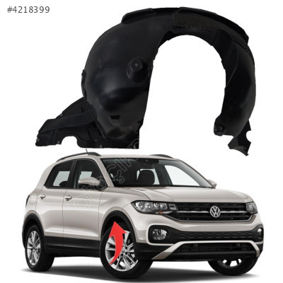 Vw T-Cross Sağ Ön Çamurluk Davlumbazı 2019-2023 2GM805912A