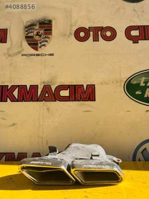 Mercedes AMG İçin Çift Çıkışlı Krom Egzoz Ucu