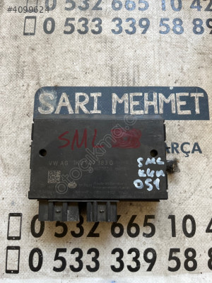 ÇIKMA VW CADDY 1K0 907 383 G 1K0907383G RÖMORK ALGILAMA ÜNİTESİ