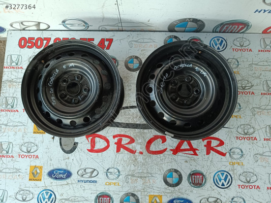 TOYOTA COROLLA 2010-20 16 İNÇ KARA JANT ORJİNAL ÇIKMA PARÇA